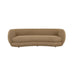 Hugo Vera 4 Seater Sofa - Shiitake, studio shot on a white background
