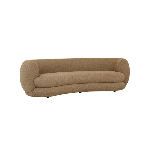 Hugo Vera 4 Seater Sofa - Shiitake, studio shot on a white background