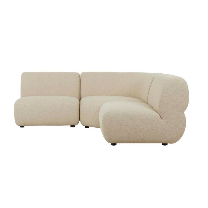 Juno Cloud 1 Seater Centre Sofa - Cashew Tweed