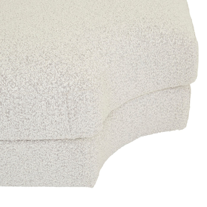 Madrid Curve Corner Sofa - Grey Speckle Boucle