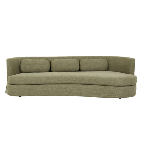 Sidney Bay 3 Seater Sofa - Eames Olive, studio shot on a white background