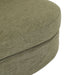 Sidney Bay 3 Seater Sofa - Eames Olive, close-up detail