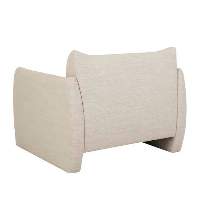 Sidney Peak 1 Seater Sofa - Natural Speckle, studio shot on a white background