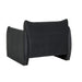 Sidney Peak 1 Seater Sofa - Nocturne Velvet, studio shot on a white background