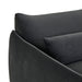 Sidney Peak 1 Seater Sofa - Nocturne Velvet, close-up detail
