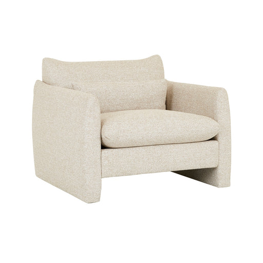 Sidney Peak 1 Seater Sofa - Staunch Almond, studio shot on a white background
