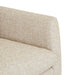Sidney Peak 1 Seater Sofa - Staunch Almond, close-up detail