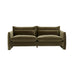 Sidney Peak 2 Seater Sofa - Caper Velvet, studio shot on a white background