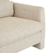 Sidney Peak 2 Seater Sofa - Staunch Almond, close-up detail