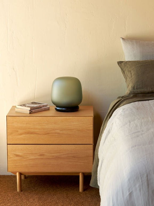 AB Table Lamp Frosted Smoke