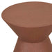 Granada Hourglass Side Table - Brique