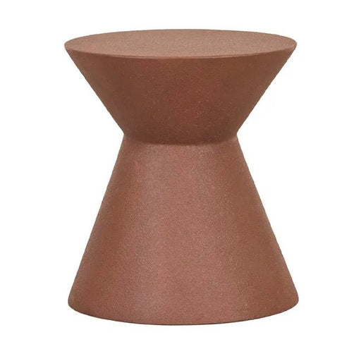 Granada Hourglass Side Table - Brique