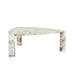 Amara Delta Coffee Table - Natural Ocean Marble