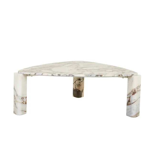 Amara Delta Coffee Table - Natural Ocean Marble