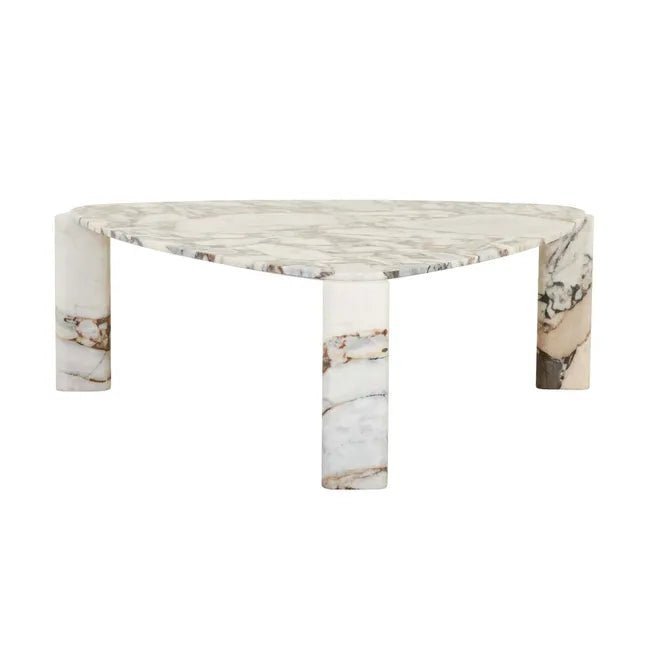 Amara Delta Coffee Table - Natural Ocean Marble