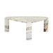 Amara Delta Coffee Table - Natural Ocean Marble