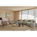 Amara Delta Coffee Table - Natural Ocean Marble
