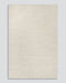 Anni Floor Rug in Oat, the whole rug shown flat on a plain background