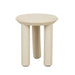 Artie Kick Side Table - Putty