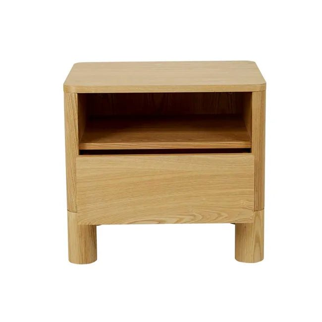Artie Open Bedside - Natural Ash