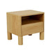 Artie Open Bedside - Natural Ash