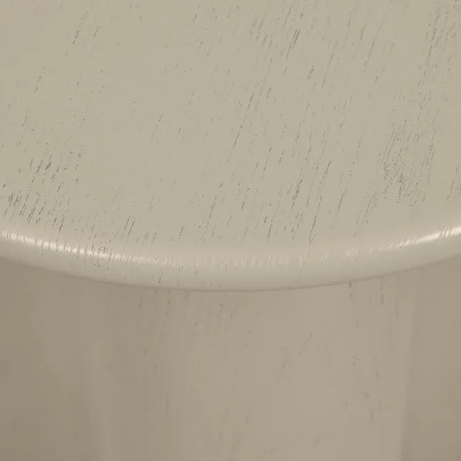 Artie Wave Side Table - Putty