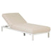 Aruba Rounded Sunbed - Canvas - White