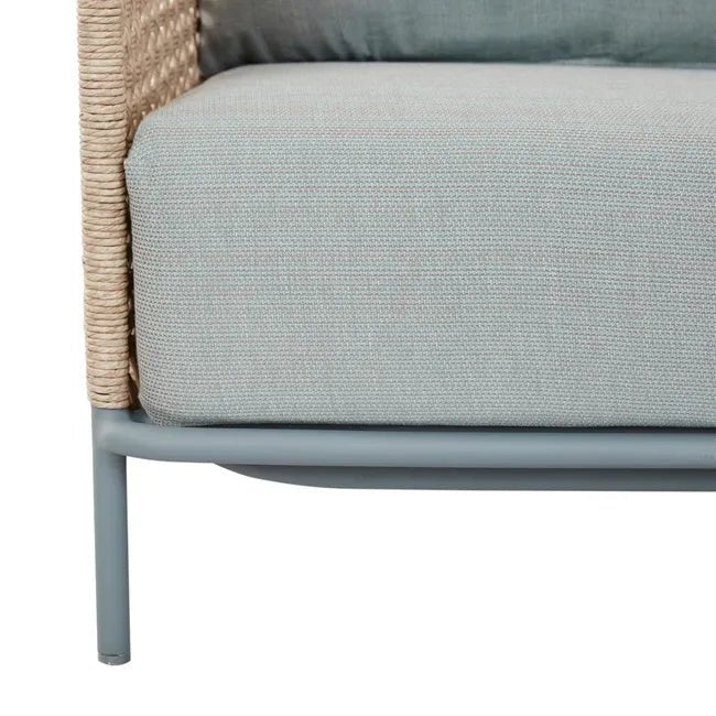 Aspen Club 3 Seater Sofa - Lagoon - Shell