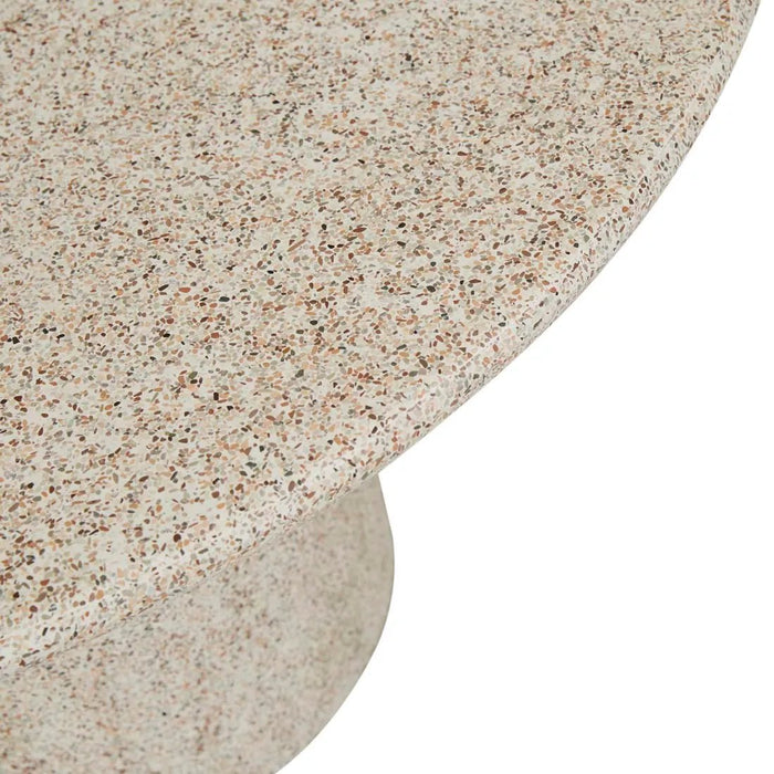 Artie Outdoor Wave Coffee Table - Warm Sand