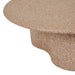 Artie Outdoor Wave Coffee Table - Warm Sand