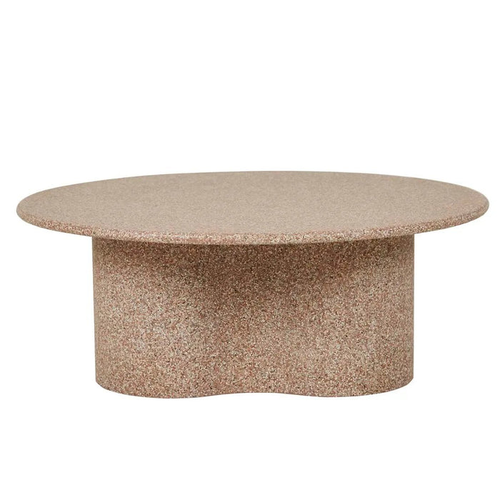 Artie Outdoor Wave Coffee Table - Warm Sand