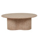 Artie Outdoor Wave Coffee Table - Warm Sand