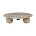 Atlas Sphere Coffee Table - Brown Vein Marble