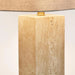 Ava Travertine Table Lamp