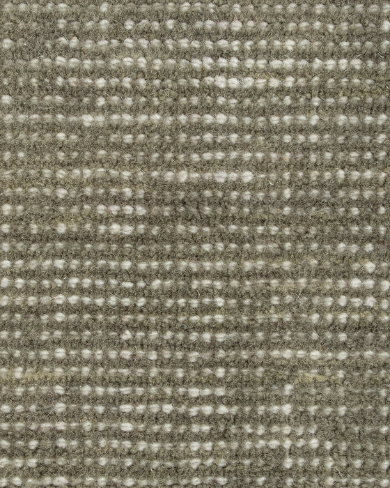 Corbett Floor Rug in Lichen, close-up of the wool pile and texture