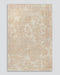 Beckett Floor Rug in Straw, the whole rug shown flat on a plain background