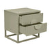 Benjamin Ripple Bedside - Putty