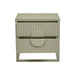 Benjamin Ripple Bedside - Putty