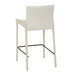 Carlo Barstool - Linen Grey - Black Metal