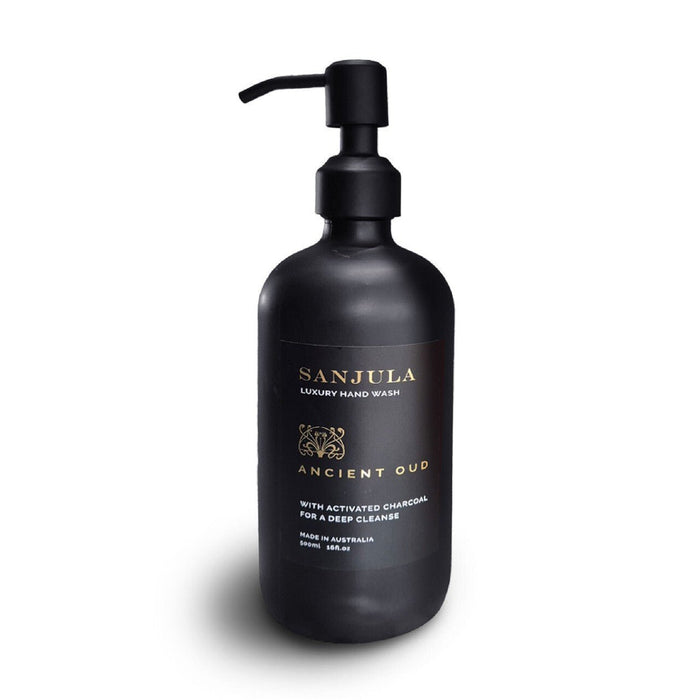 Charcoal infused hand and body wash