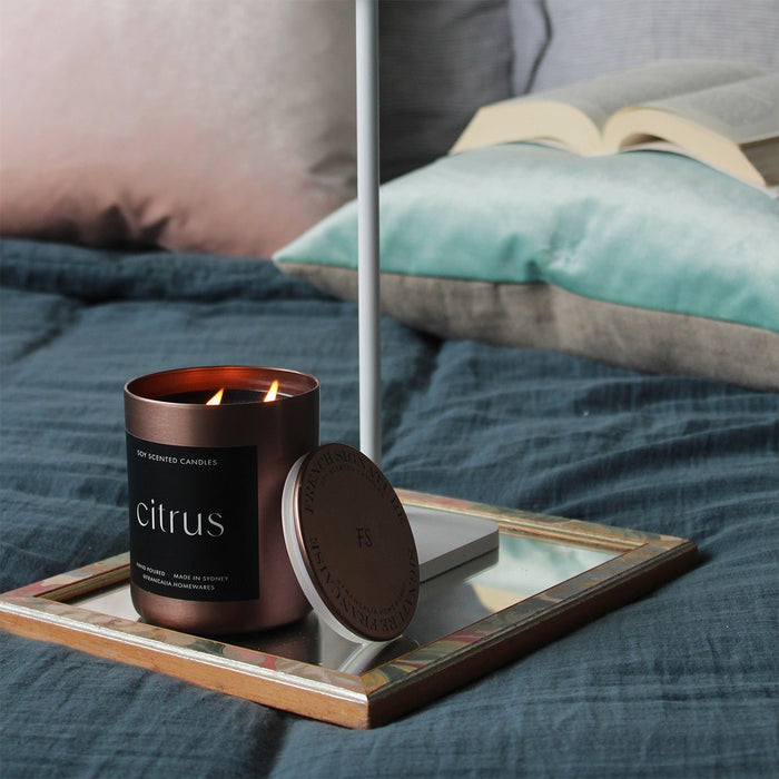 Citrus Ember – Rose Gold Jar