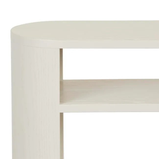 Classique Oval Small Shelf Console - Fossil
