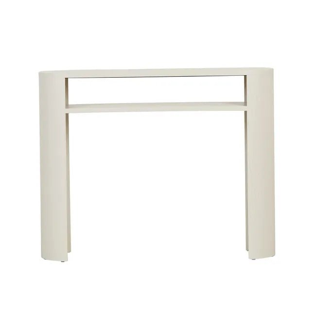 Classique Oval Small Shelf Console - Fossil