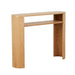 Classique Oval Small Shelf Console - Natural Ash