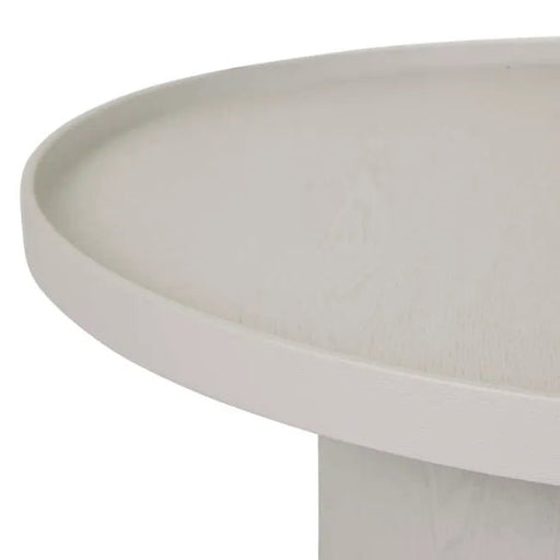 Classique Pedestal Coffee Table - Oyster Ash