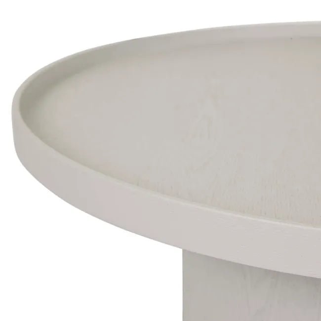 Classique Pedestal Coffee Table - Oyster Ash