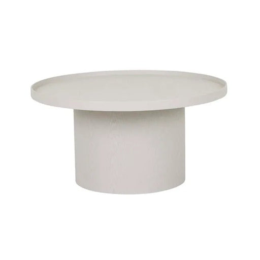 Classique Pedestal Coffee Table - Oyster Ash