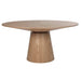 Classique Round Dining Tables - Natural Ash