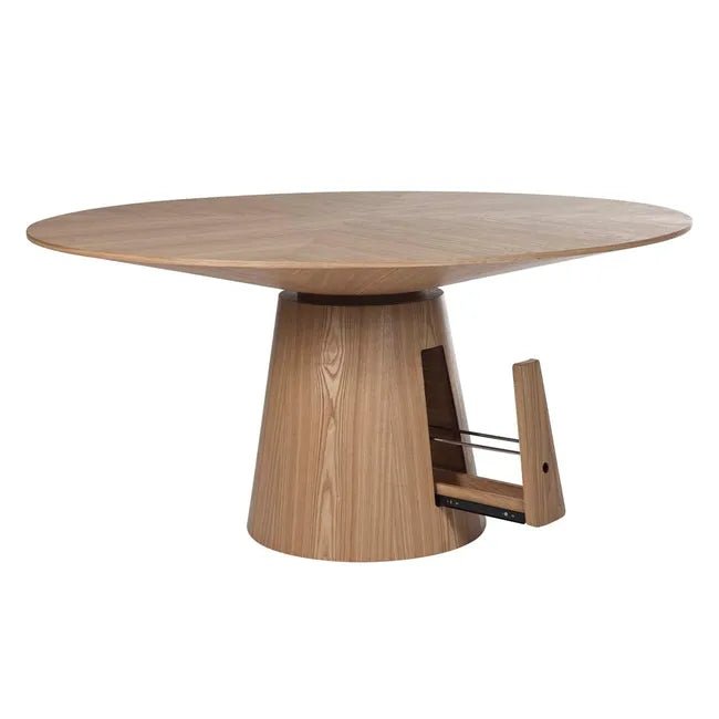 Classique Round Dining Tables - Natural Ash