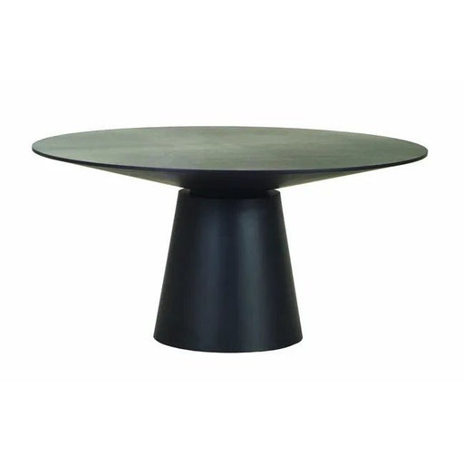 Classique Round Dining Tables - Matt Dark Oak